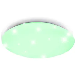 RGB LED Decken Lampe CCT Fernbedienung Farbwechsel Sternen Himmel Tages Licht