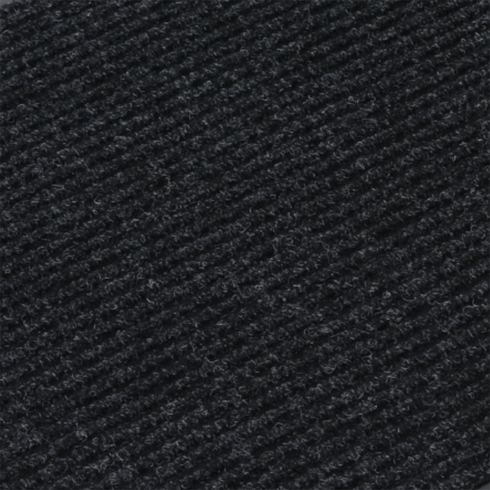 B2B Partner Widerstandsfähige Eingangsmatte mit PVC 1+1 GRATIS, 120 x 180 cm, schwarz