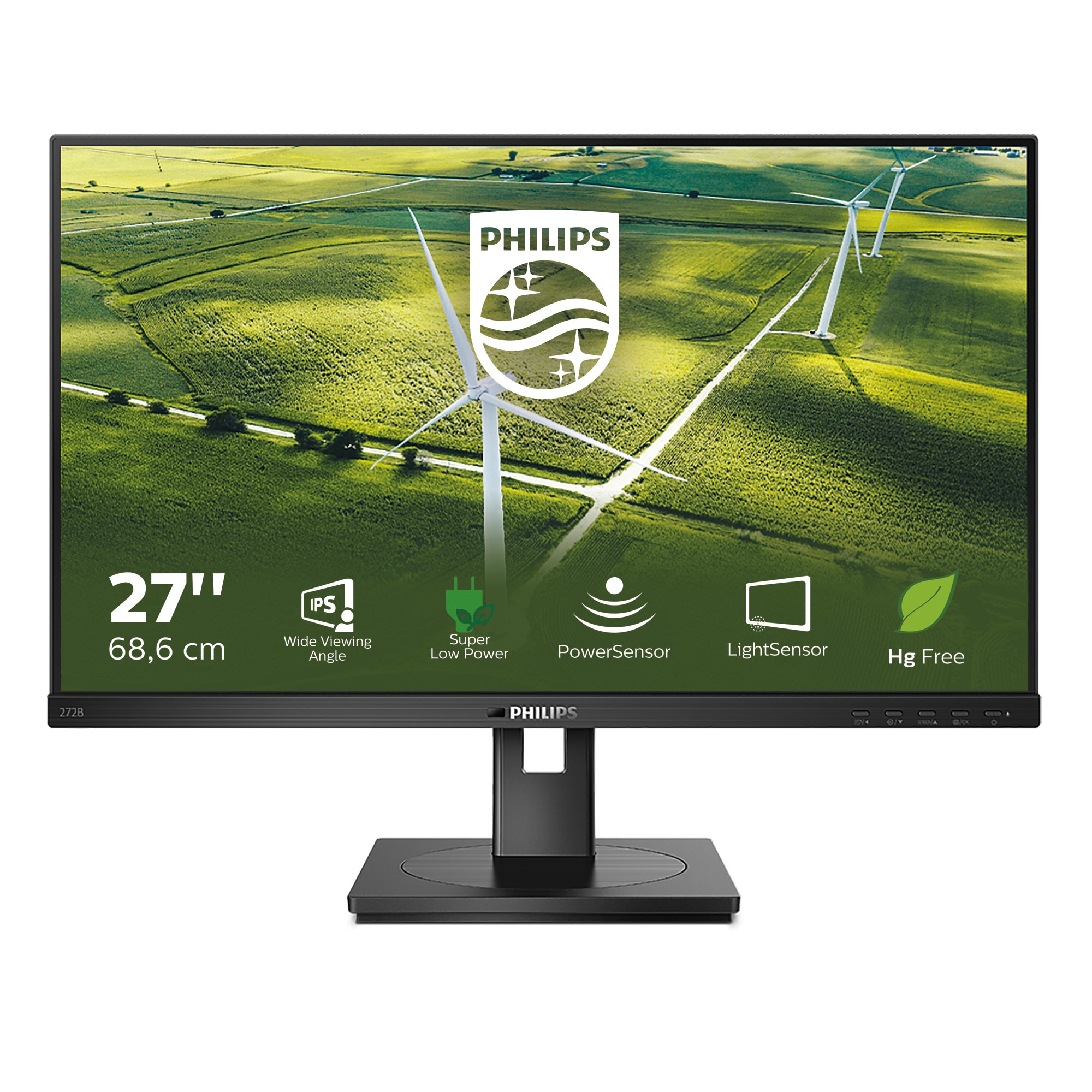 Philips B-Line 272B1G 27 Zoll Full HD IPS LED 16:9 75 Hz Monitor 272B1G/00