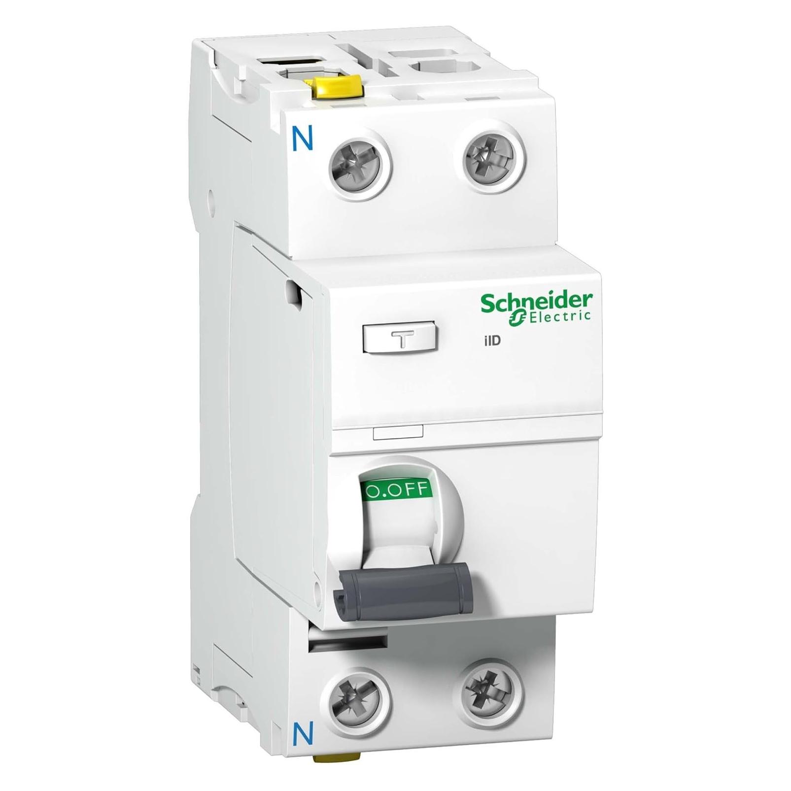 Schneider Electric Acti9 iID RCCB 2Pole 40A 100ma Type A (A9Z22240)