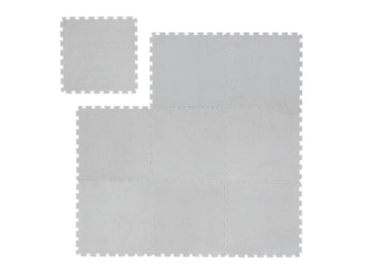 Relaxdays Sportmat pluizig 9 tegels