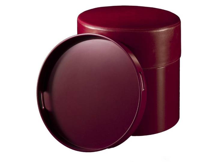 JVmoebel Hocker Designer Pouf aus hochwertigem Material für elegantes Wohnen (1 St., Hocker), Made in Europa