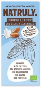 Natruly Chocolicious Leite De Amêndoa Bio 85g