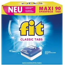 fit Maxi-Sparpack Geschirrspültabs »Classic« 90 Stück