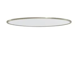 Meisterleuchten Smart Home-Deckenleuchte  oval   ¦ silber ¦ Maße (cm): B: 100 H: 5,5 T: 40.0