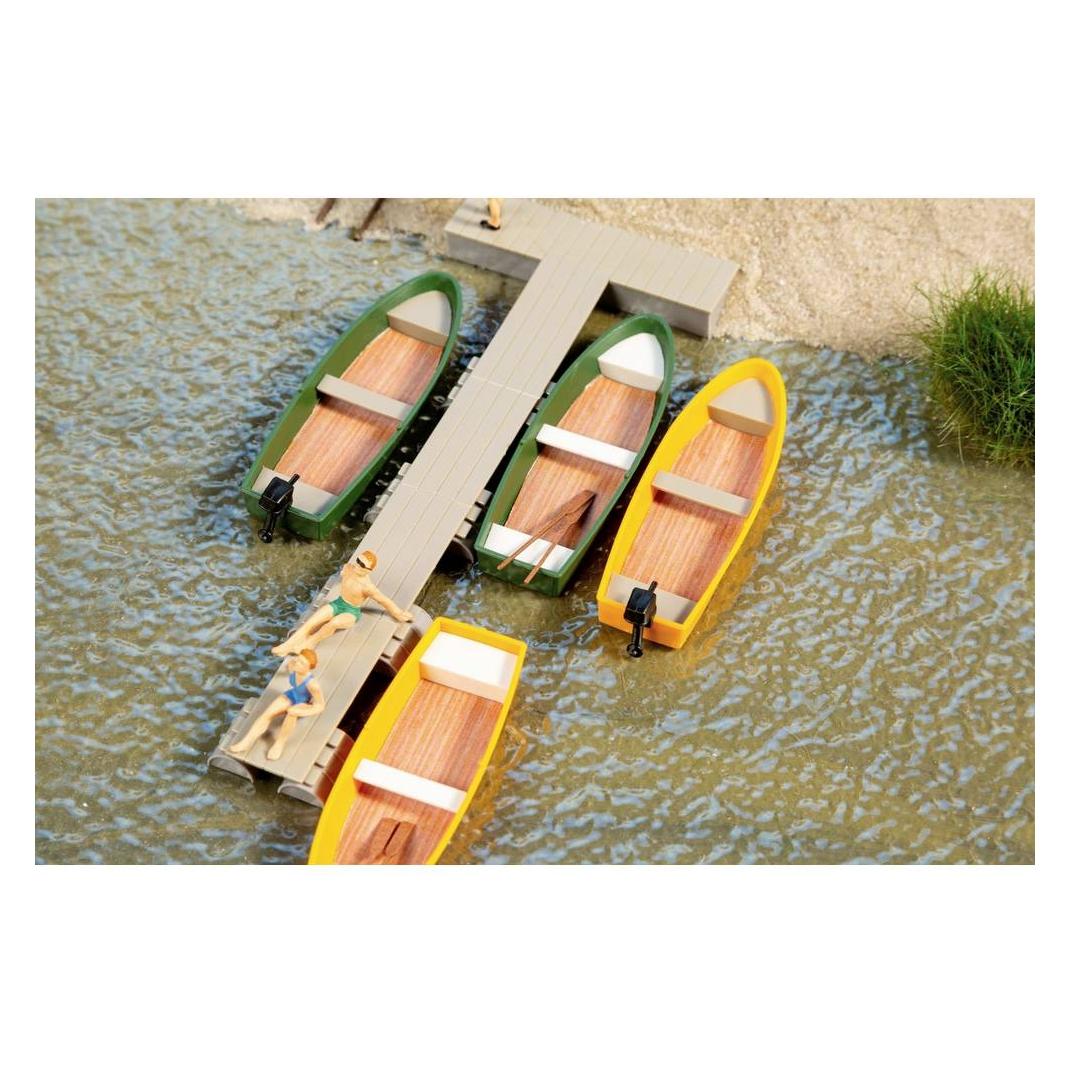 Auhagen 4 Boote Spur H0 (41693)