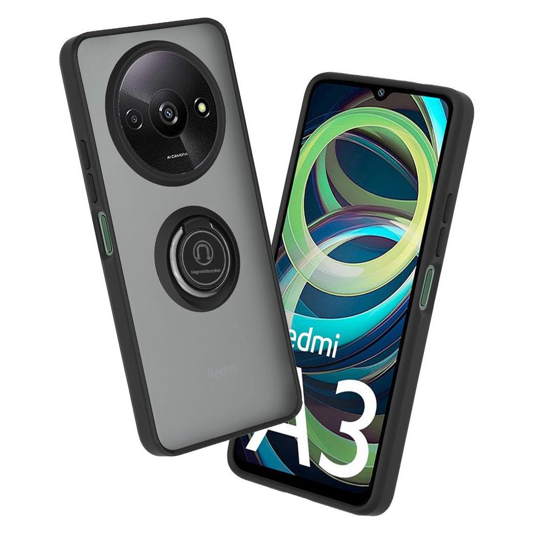 Techsuit - Glinth - Xiaomi Redmi A3 / Redmi A3x - Black (Xiaomi Redmi A3) (56346381)