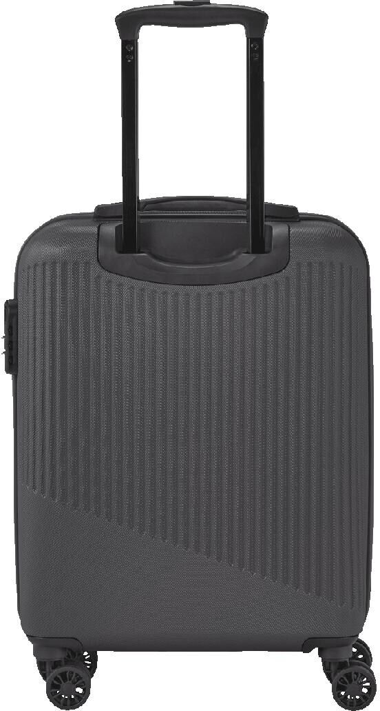 Koffer TRAVELITE "BALI Trolley", Damen, Gr. B/H/T: 39cm x 55cm x 39cm 34 l, grau (anthrazit), Polyester, Koffer Koffer anthrazit B/H/T: 39cm x 55cm x 39cm 34 l