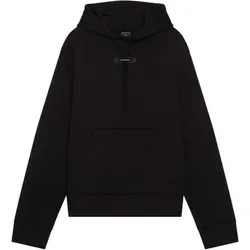 ON Damen Kapuzensweat Focus Tech Hoodie, Größe S in Schwarz Schwarz