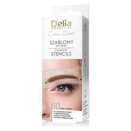 Delia Cosmetics Delia Augenbrauenschablonen 10 Stück (46368151)