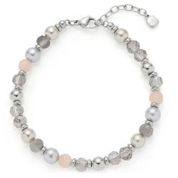 Leonardo 027138 Damen-Armband Hilde Clip & Mix