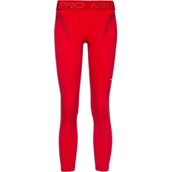 Nike Dri-Fit Tights Damen | Gr. L | rot - rot