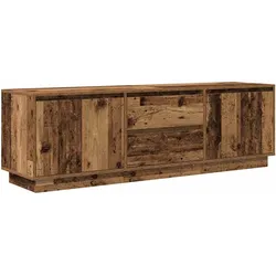 Helloshop26 - Moderner TV-Ständer mit LED-Beleuchtung 160,5 x 41 x 50 cm viel Stauraum gemütliche Atmosphäre Oberfläche in 02_0055836