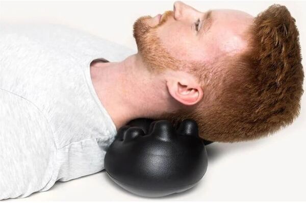 Swedish Posture Triggerback Massageapparat, Sort