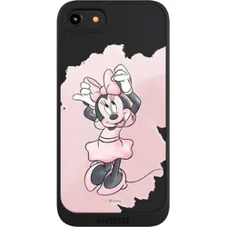 Nivocase Handyhülle für Apple iPhone 7 Hülle NIVOpure Case Schwarz Disney Motiv ohne Hintergrund (Apple iPhone 7), Smartphone Hülle, Schwarz