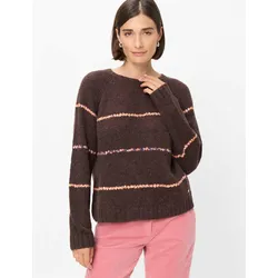 Brax Damen Pullover Style LIZ brunette, dunkelbraun, Gr. 34