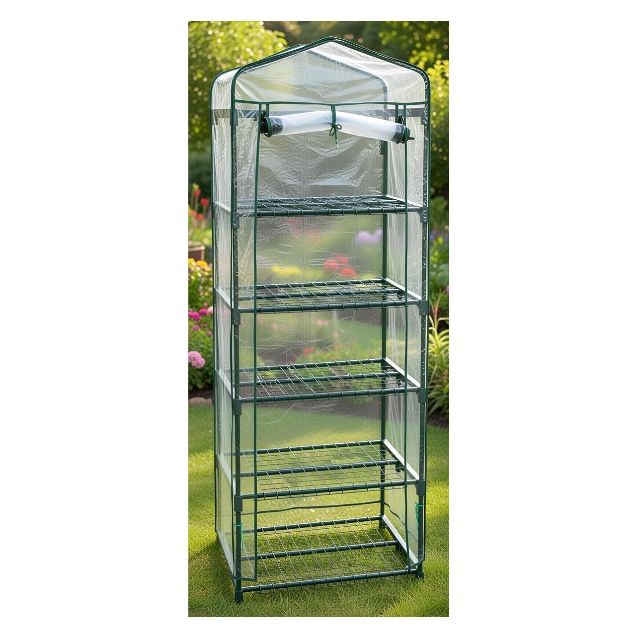 Awtools SZKLARNIA FOLIOWA 5 POZIOMÓW 69x49x192cm (66249207)