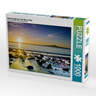 CALVENDO Puzzle Sonnenaufgang in der Murray Bay | 1000 Teile Lege-Größe 64 × 48 cm Foto-Puzzle für glückliche Stunden