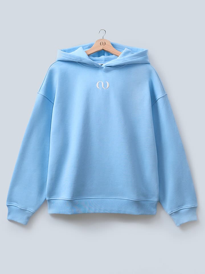 LeGer Hoodie "Talea" in Hellblau - 40