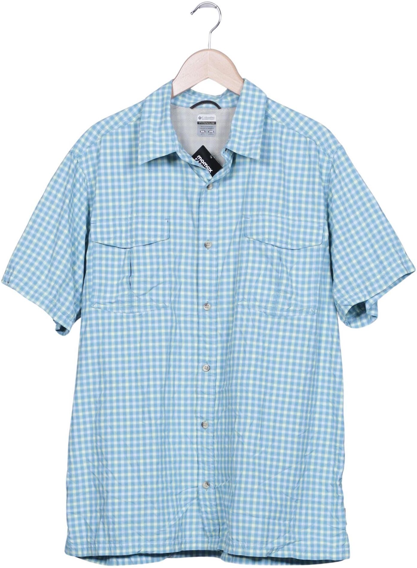 Columbia Sportswear Company Herren Hemd, Hellblau, Gr. Xxl, Synthetik / Lyocell - Second Hand