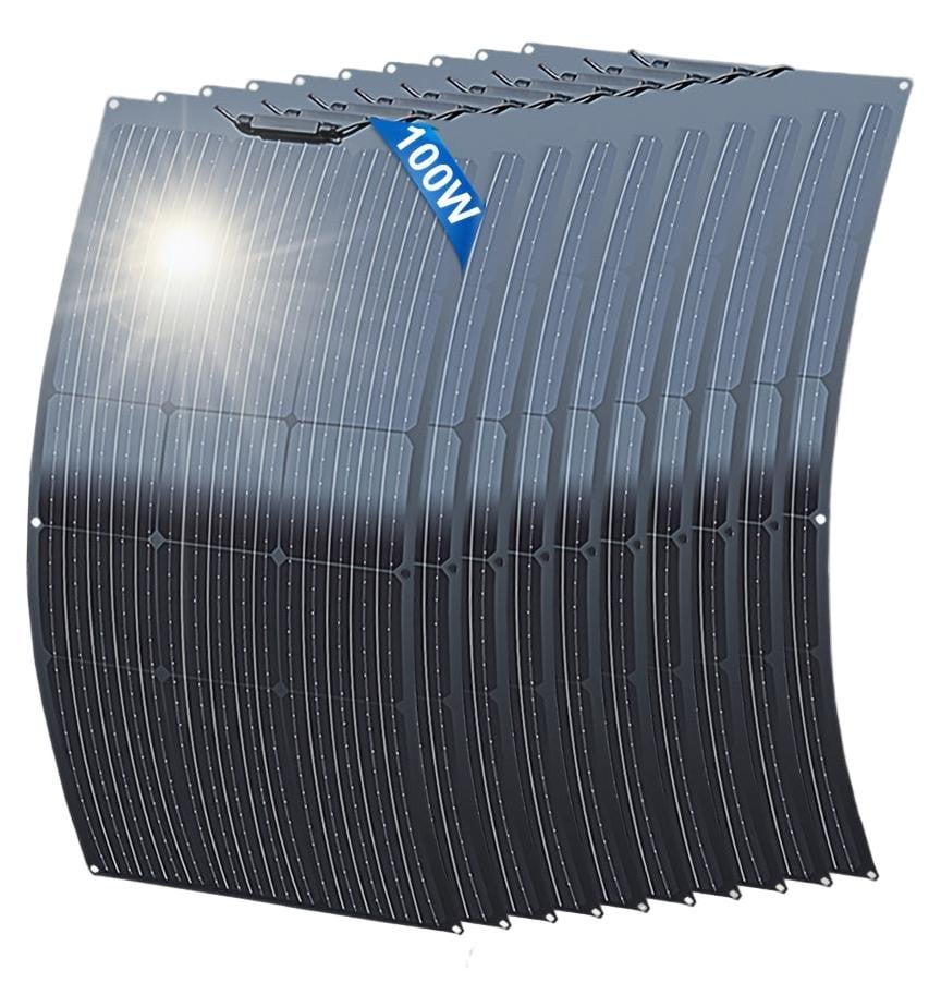 Selius Flexibel Zonnepaneel - 1000W Vermogen - Batterijlader