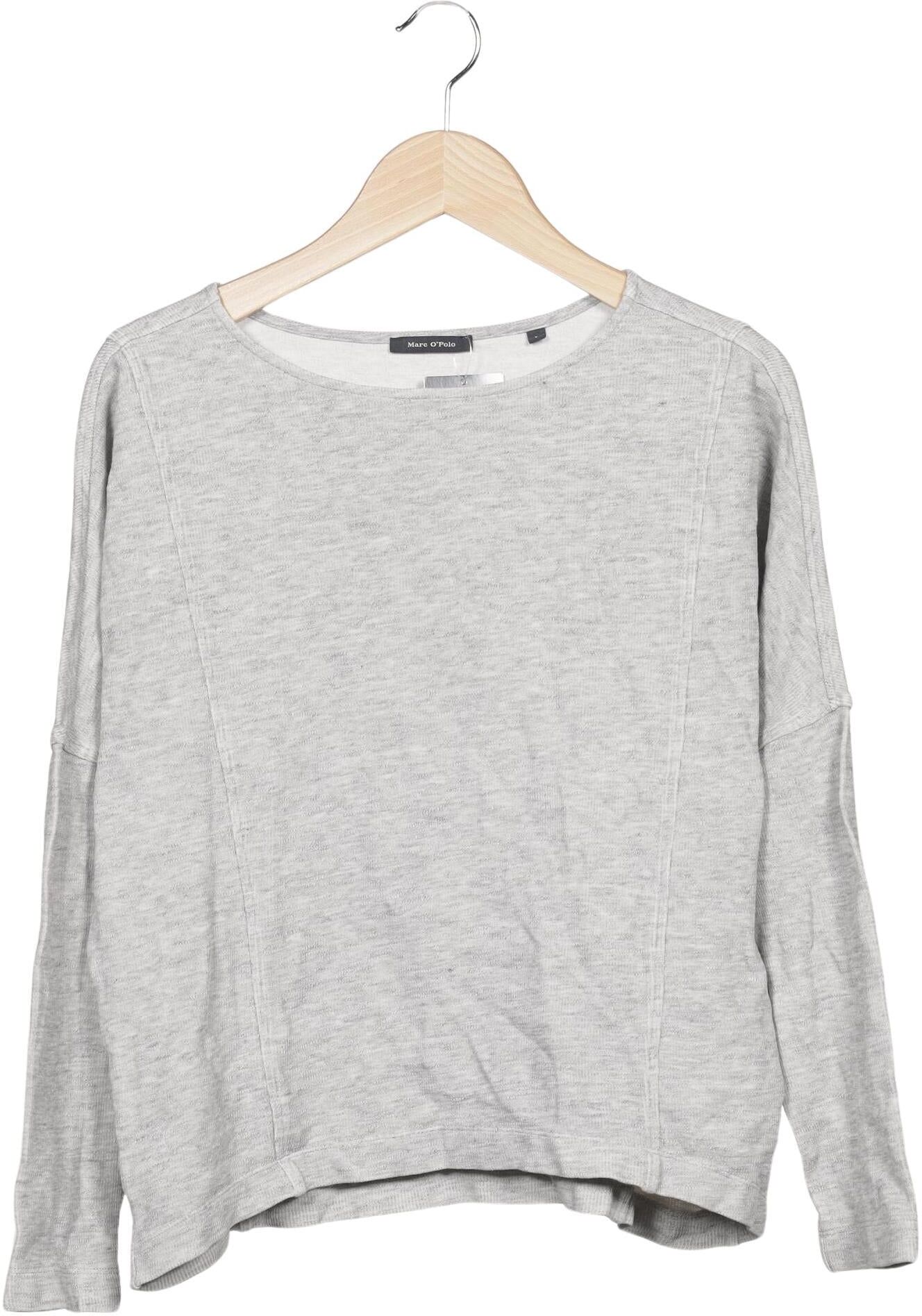 Marc O' Polo Sweater, Grau, Gr. S, Baumwolle - Second Hand