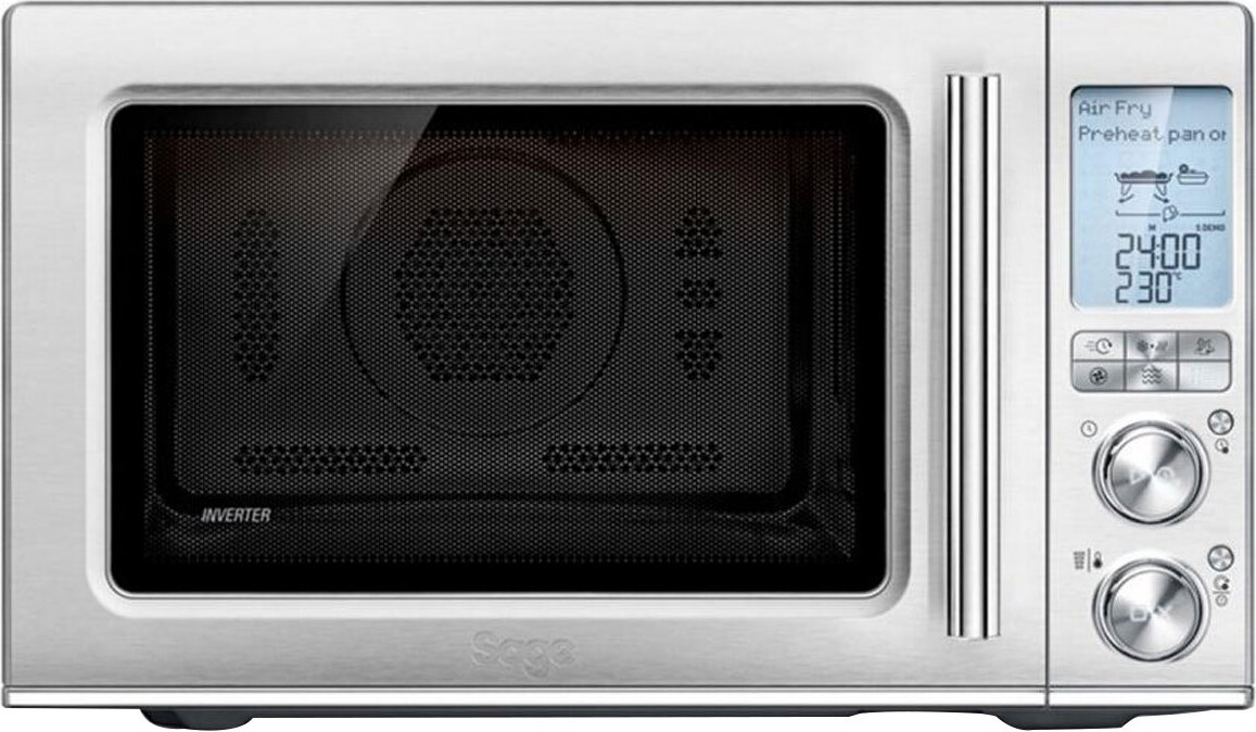 Sage SMO870BSS4EEU1, Über den Bereich, Kombi-Mikrowelle, 32 l, 1100 W, Eingebautes Display, Tasten, Drehregler