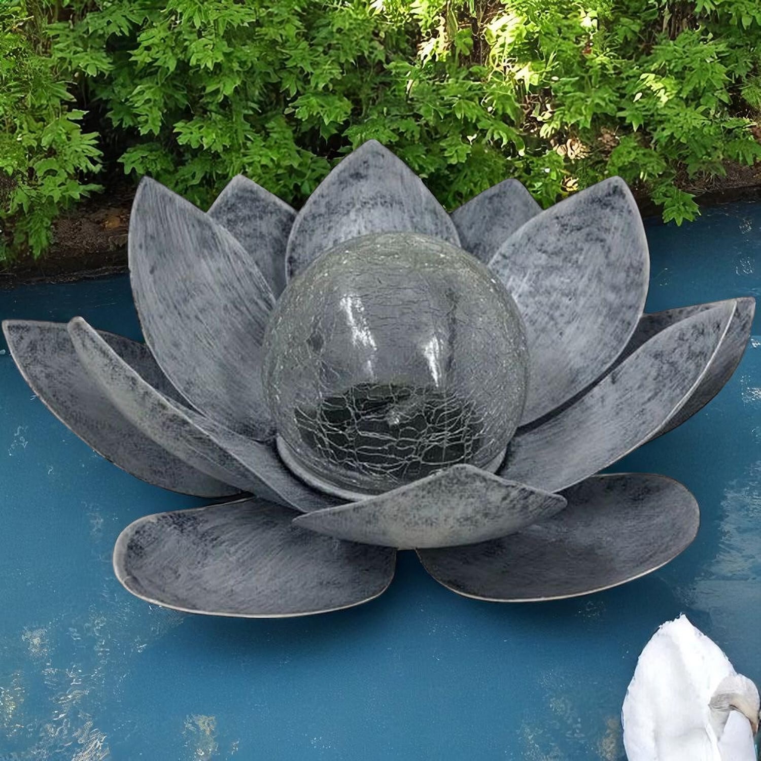 Galix Solaire Solar-Lotusbloem voor de tuin