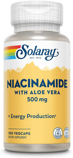 Solaray Niacinamide 500 mg 100Vcaps