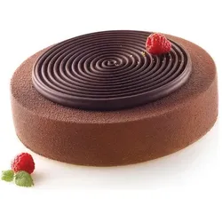 Silikomart Moule en Silicone - Tourbillon 100, Backform, Mehrfarbig