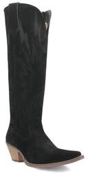 Women's Thunder Road Tall Calf Boot by Dingo in Black (Size 9 M)