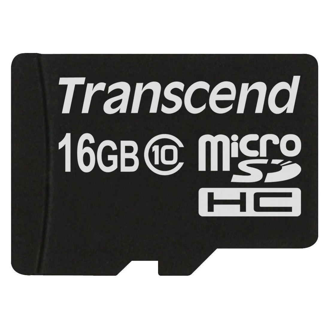 Transcend microSDHC Card SDAdapter (16 GB, microSDHC, U1, UHS-I) (TS16GUSDHC10)