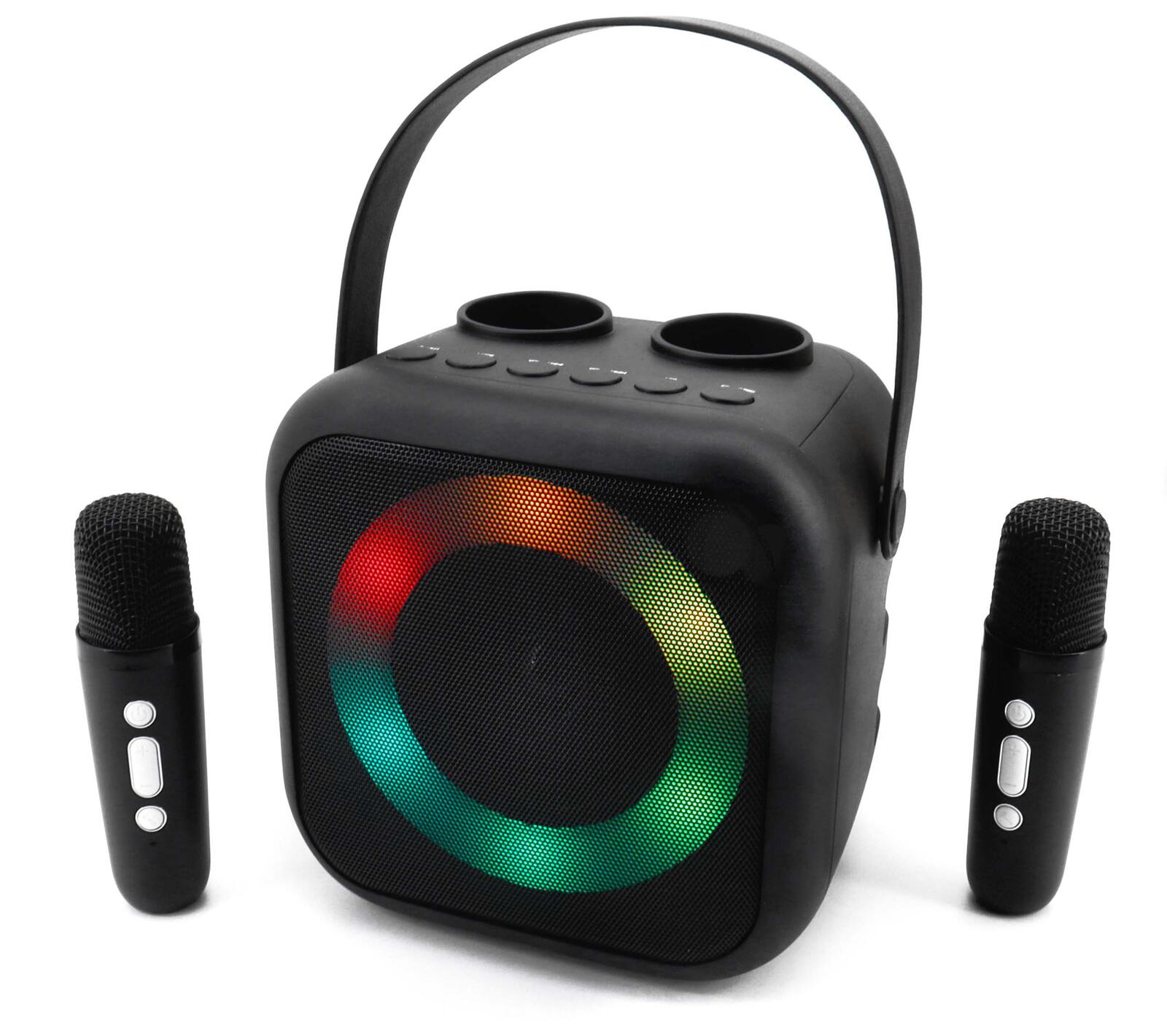 soundmaster BT2024SW Karaoke Entertainment-Center schwarz