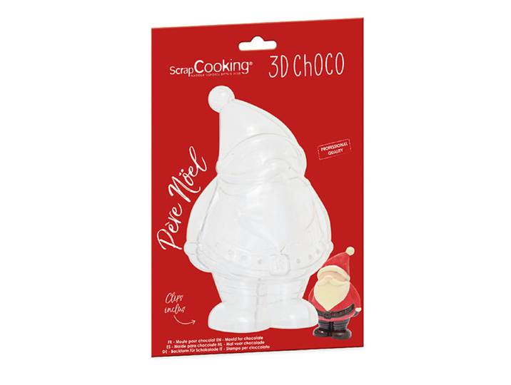 Moule 3D chocolat Père Noël Scrapcooking