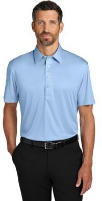 Port Authority K700 Shirt Collar Polo in Cloud Blue size XL   Polyester