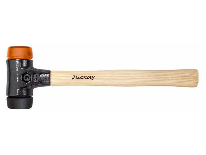 Wiha 26613 marteau Marteau à panne noire\, orange\, bois