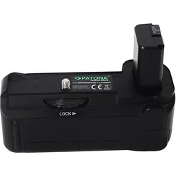 Patona Batteriegriff (Batteriegriff), Batteriegriff, Schwarz