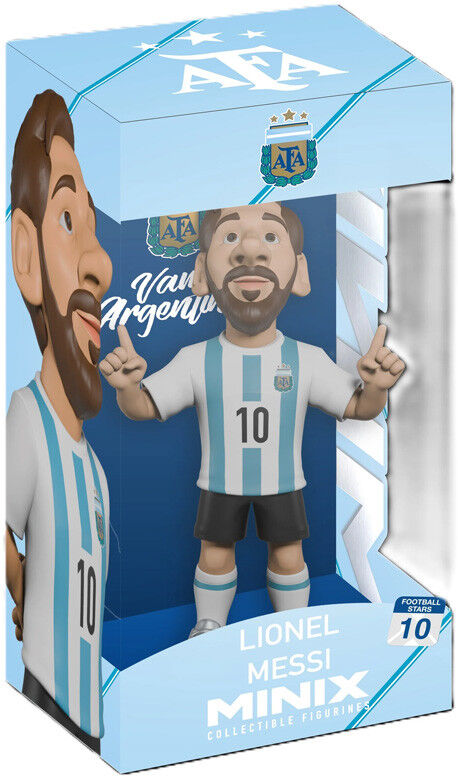 Figurine Minix Football Stars Coupe du Monde 12 cm 10 : Argentine, Messi
