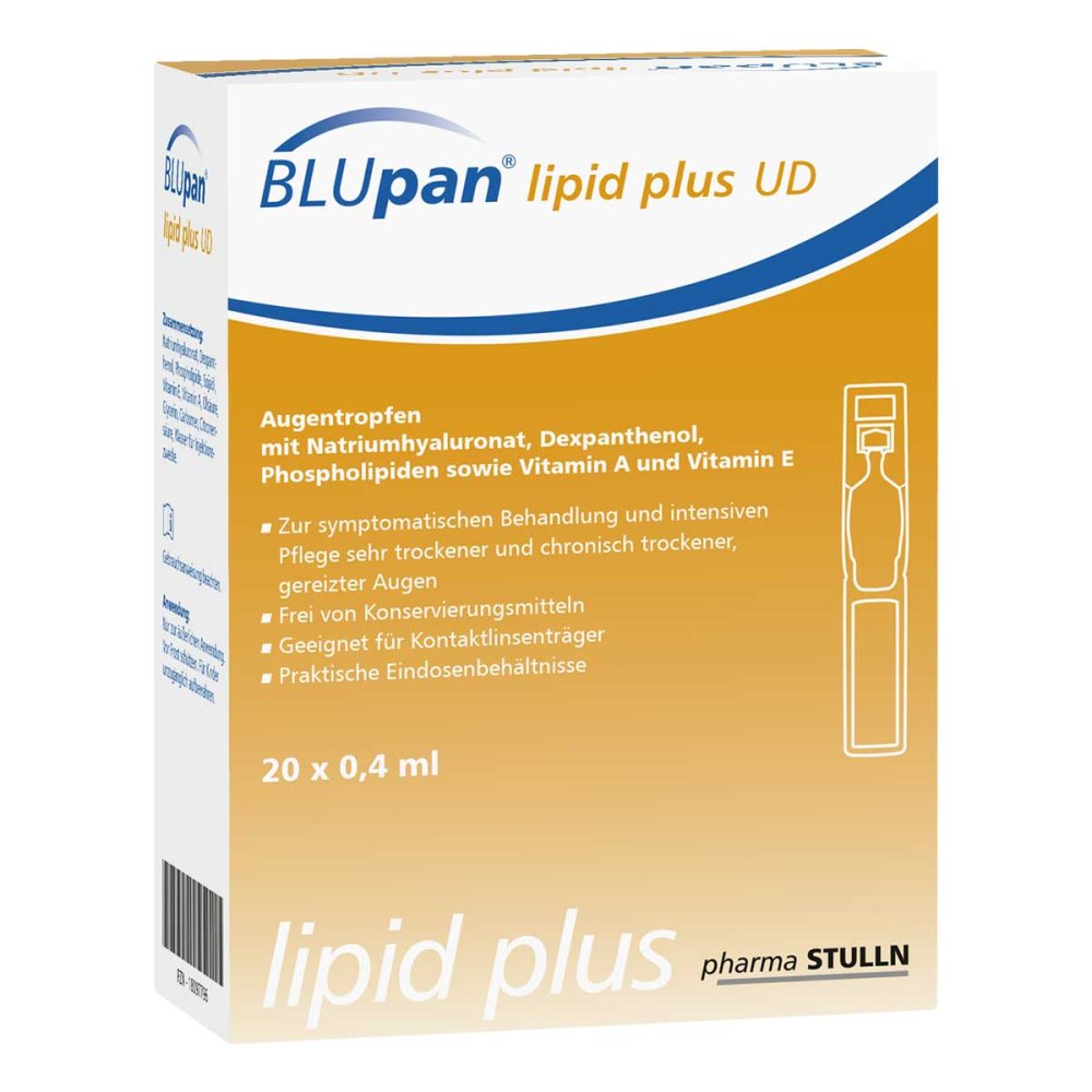 PHARMA STULLN GmbH Blupan Lipid Plus Ud Augentropfen 18097796