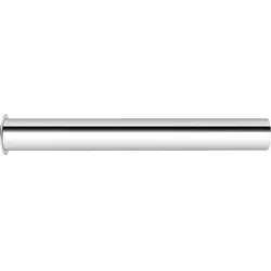 Spühlrohr verchromt 180 mm L, gekröpft 40mm für Urinalbecken