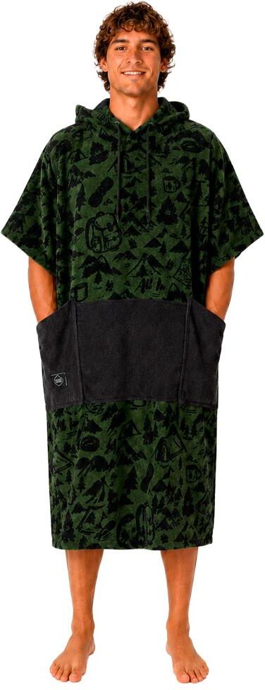 All-In  - V-Poncho Beach Crew Winter Camp - Poncho de bain