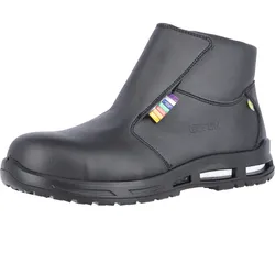 Sicherheitshalbschuhe S3 "BRICE XXTM BLACK MID" ESD WELLMAXX - 39 - schwarz