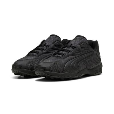 Sneaker PUMA "INHALE ESSENTIALS", Damen, Gr. 42, schwarz (puma schwarz, puma schwarz), Textil, unifarben, Schuhe Sneaker, für sportliche Aktivitäten und Streetwear, mit Schnürverschluss