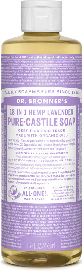 Dr. Bronner's Lavender Liquid Soap 473 ml