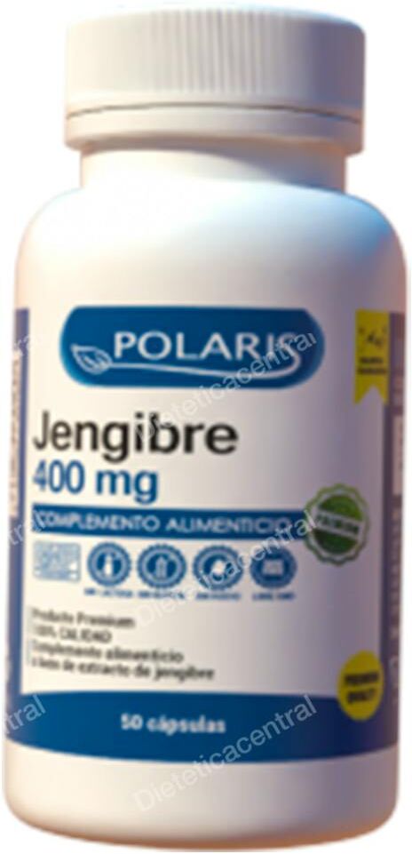 Polaris jengibre 600 mg  50 cap