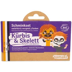 Schminkset - Kürbis & Skelett