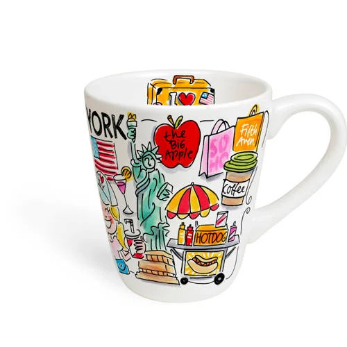 Blond Amsterdam City New York Icon mok, 350 ml