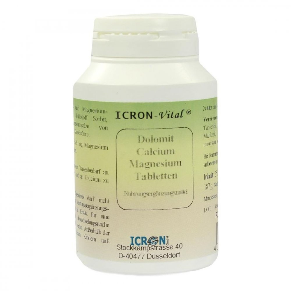 Axisis GmbH Dolomit Calcium Magnes.tabletten Icron Vital 01295859