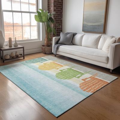 Addison Rugs Premium Washable Super Soft Beach Chairs Mayfield Rug