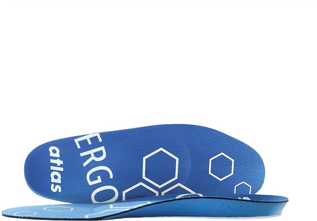 Einlegesohlen ATLAS SCHUHE "Ergo-Med", Damen, Gr. 38, blau, Einlegesohlen Einlegesohlen